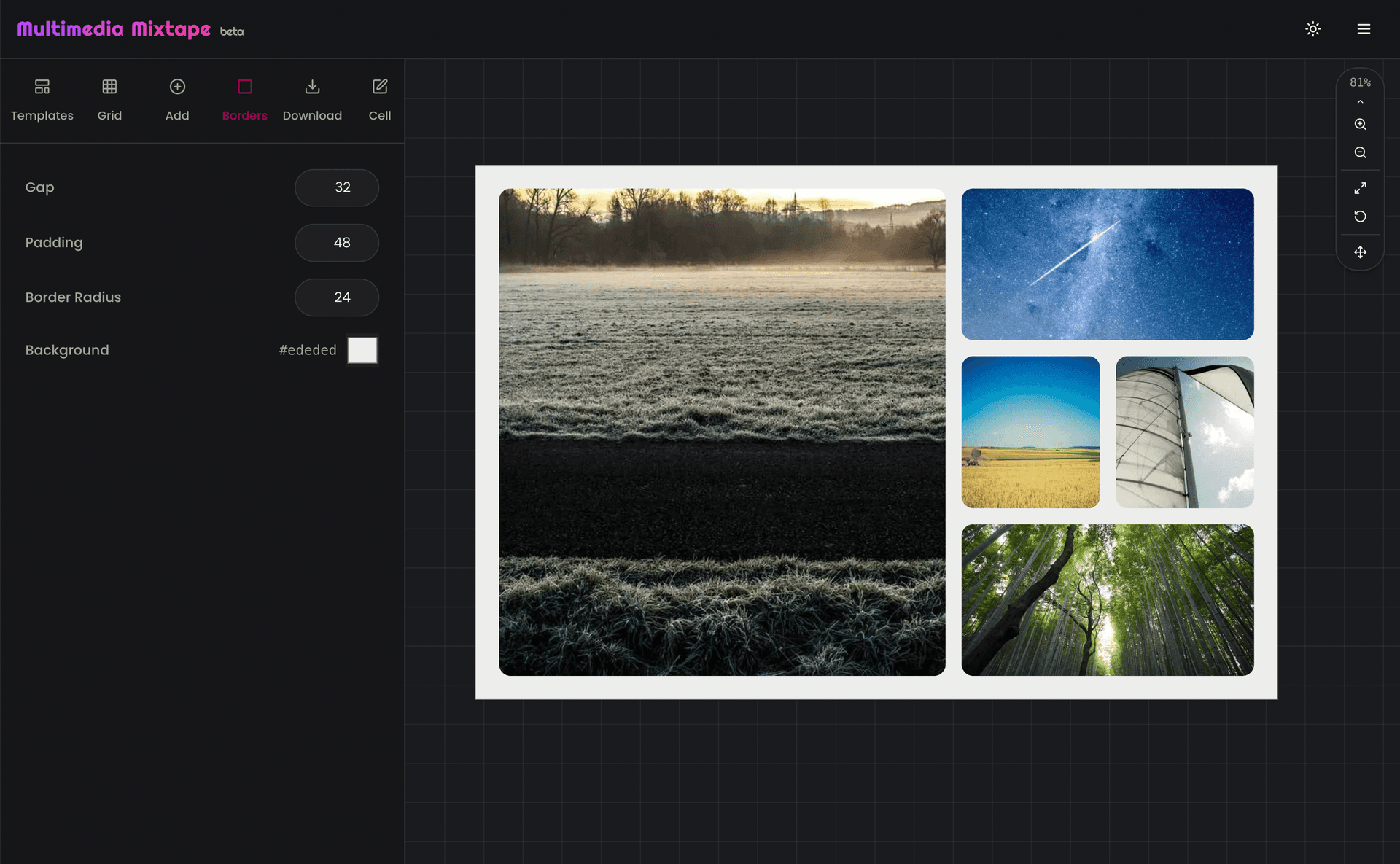 Montage - Photo Grid Collage Maker Screenshot